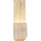 Ekena Millwork Eugene Rough Sawn Timber Gable Bracket, Douglas Fir, 84"W x 17"H x 6"D x 6"F, 5/12 Pitch GBW084X17X0606EUG00RDF - alternate 2